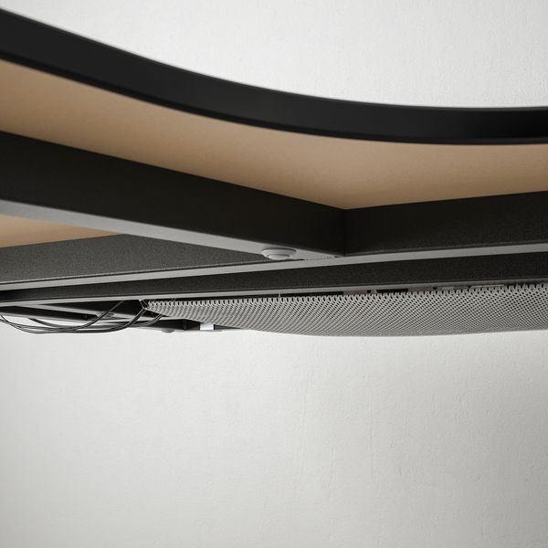 Угловой письменный стол левый, 160x110 cm IKEA BEKANT БЕКАНТ 192.828.01 - фото 4