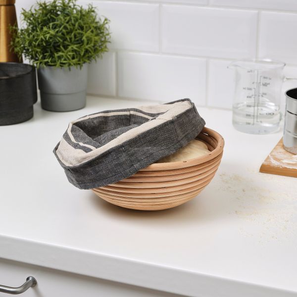 Корзина для расстойки теста/хлеба 22 см IKEA JÄSNING ЯСНИНГ 704.801.38 - фото 6