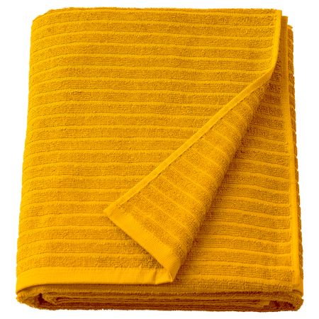 Простыня банная, золотисто-желтый, 100x150 см IKEA VÅGSJÖN ВОГШЁН 205.495.07