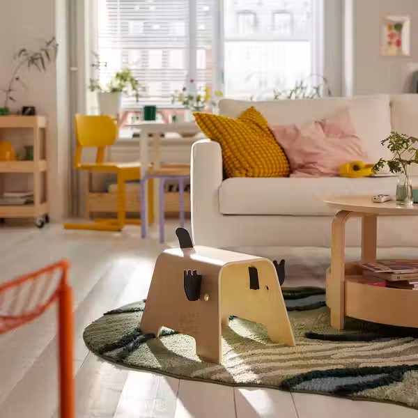 GREJSIMOJS ГРЕЙСИМОЙС Табурет детский - в форме лося - фото 3