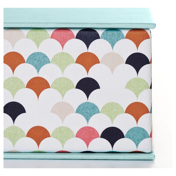 Коробка для документов, 3 шт. ХЕЙСАН, голубой - фото 3