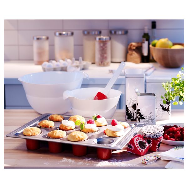 Форма для выпечки ДРОММАР, красный (39x27 см) - схема-чертеж с размерами