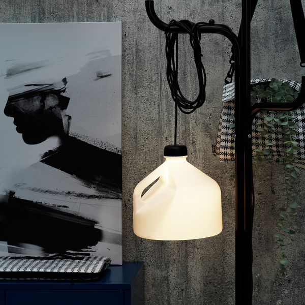 Многофункционнальная подсветка, светодиод, белый IKEA SAMMANKOPPLA САММАНКОППЛА 504.719.36 - схема-чертеж с размерами