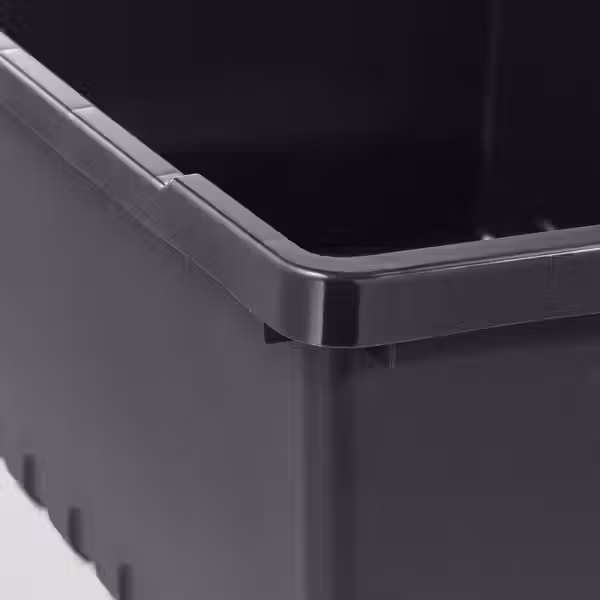 UPPSNOFSAD Контейнер - чёрный 35x25x14 см/9 л - фото 5