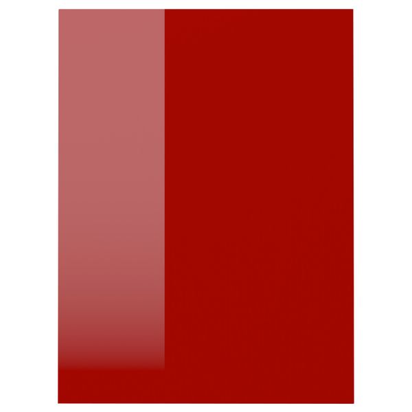 Дверь РИНГУЛЬТ, глянцевый красный - схема-чертеж с размерами