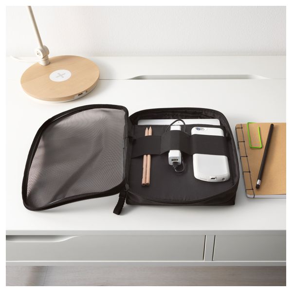 Чехол для/планшетного компьютера ФОРФИНА, черный - схема-чертеж с размерами