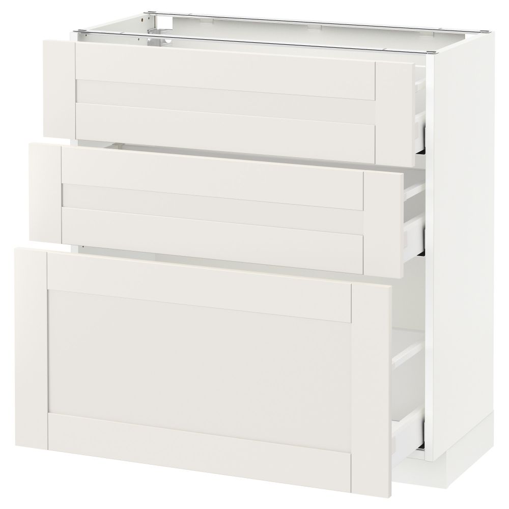 IKEA, вид спереди - схема-чертеж с размерами