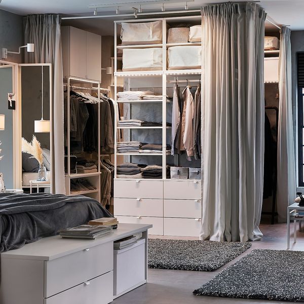 Гардероб с полкой для обуви+2 двери 115-140x42x241 см IKEA OPPHUS ОПХУС 693.243.37 - фото 3