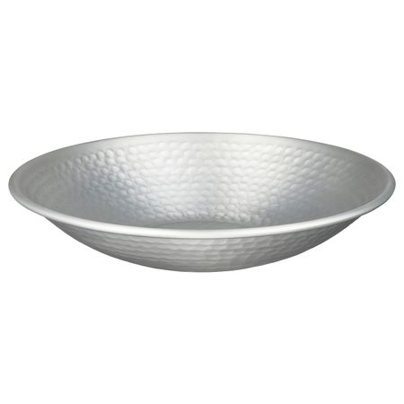 Декоративная миска, серебристый 27 см IKEA ВИНДФЛЭКТ 404.518.54