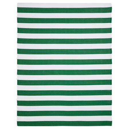 Ковер безворсовый СОММАР 2019, д/дома/улицы зеленый/белый, зеленый/белый (180x240 см)