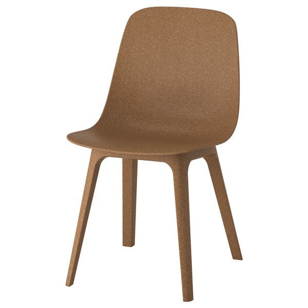 Стул ОДГЕР, коричневый - фото 1