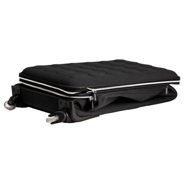 Чемодан на колесиках, складной УПТЭККА, темно-серый - фото 4