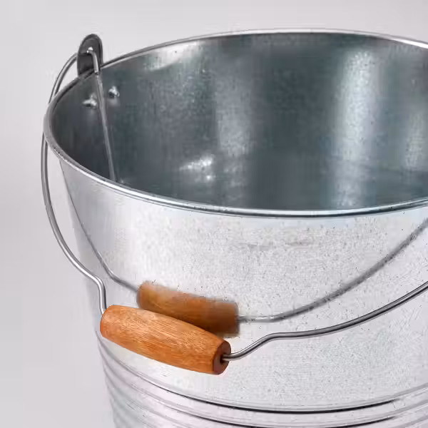 KORKGRAN Ведро/горшок - д/дома/улицы/оцинковка 10 л - фото 3