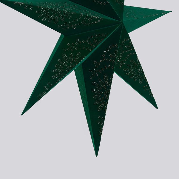 Абажур, бархат зеленый 70 см IKEA STRÅLA СТРОЛА 404.769.01 - фото 1