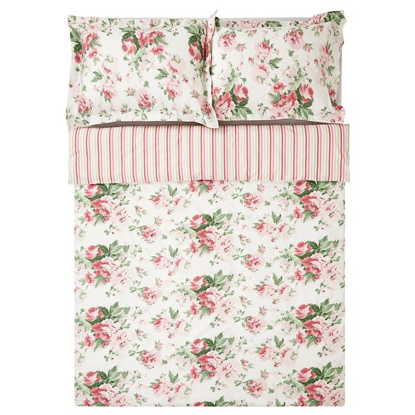 Пододеяльник и 2 наволочки СИЛВЕРОРТ, цветы - схема-чертеж с размерами