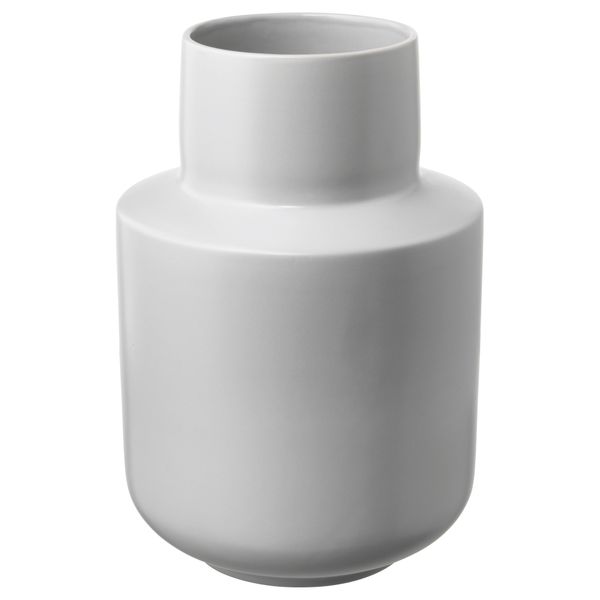 Ваза ГРАДВИС, серый (24 см) - фото 1