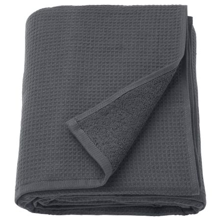 Простыня банная, 100x150 см, антрацит IKEA SALVIKEN САЛЬВИКЕН 903.493.45