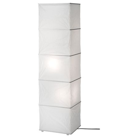 Светильник напольный РУТБУ, прямоугольн формы, белый (114 см)
