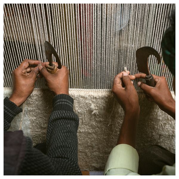 Ковер, длинный ворс, бежевый, ручная работа, 200x300 см IKEA AXHAVREN 005.830.12 - фото 6