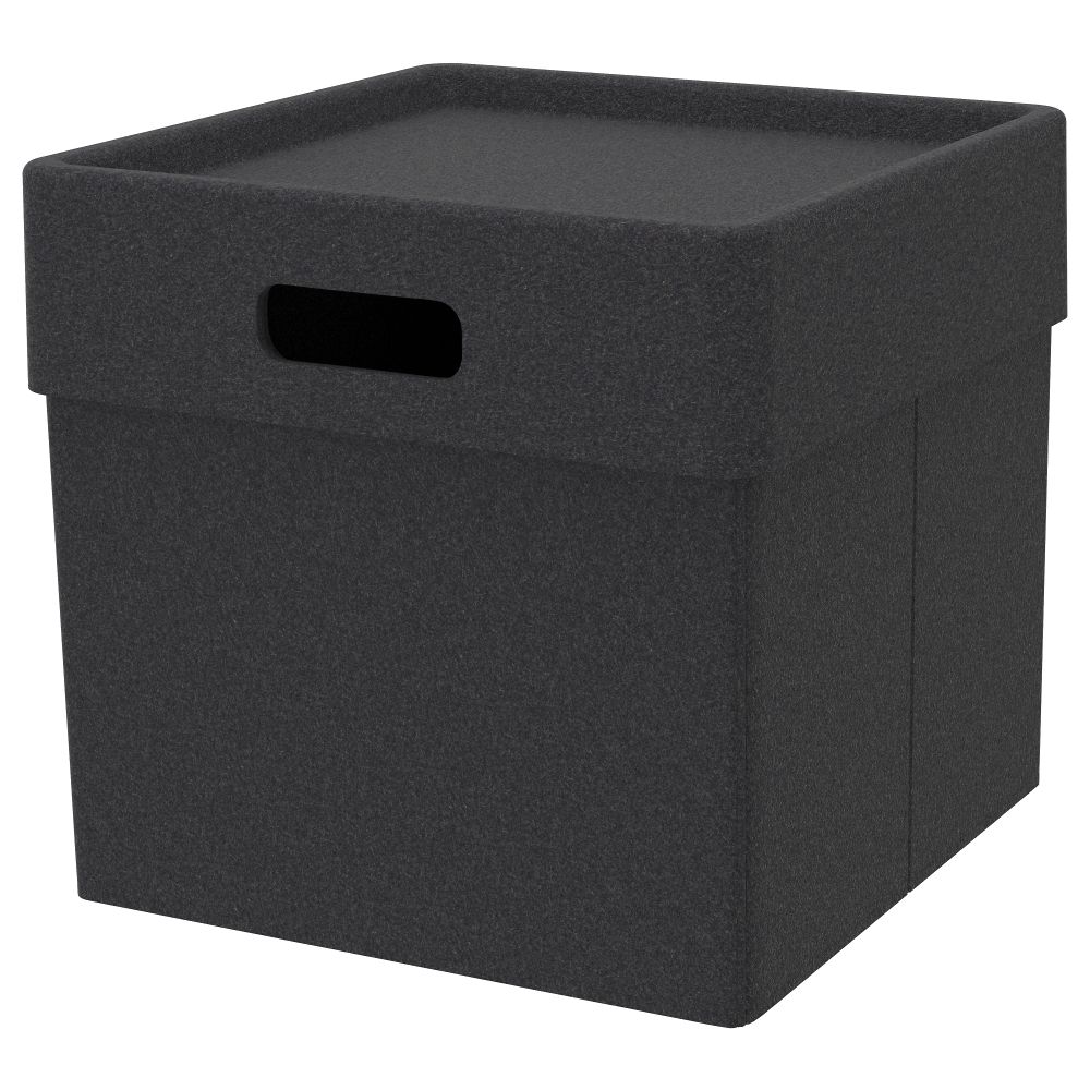 Коробка ЭКЕТ, темно-серый (31x31x29 см) - фото 1