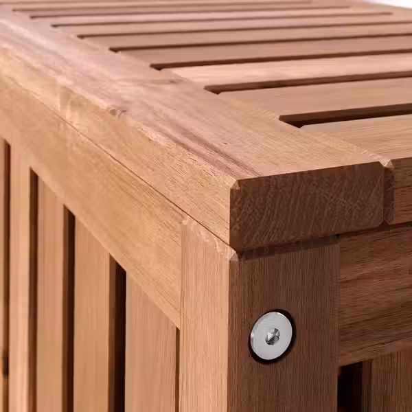 NÄMMARÖ Ящик-сундук - светло-коричневая морилка для дома/для сада 80x40x45 см - фото 5