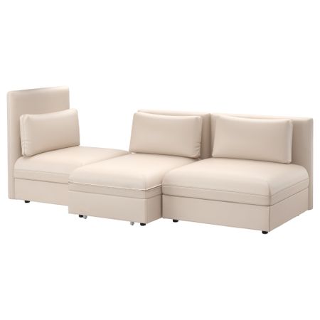 3-местный диван-кровать ВАЛЛЕНТУНА, Мурум бежевый