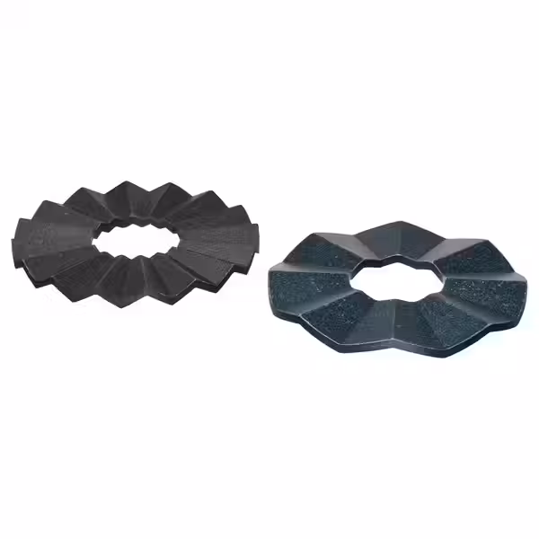 ELDSTJÄRT Подставка под горячее,2 штуки - круглой формы/чёрный черно-синий 19 см - фото 1