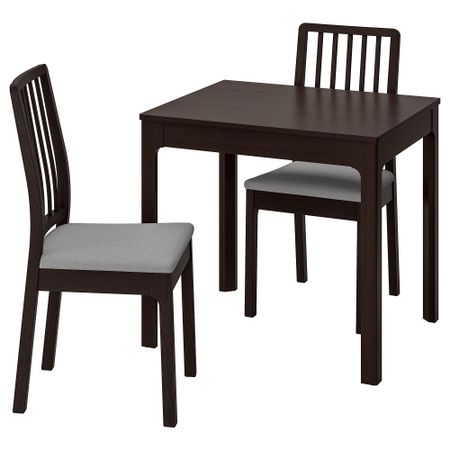 Стол и 2 стула, 80, 120 cm IKEA EKEDALEN ЛЕН ЭКЕДАЛЕН, EKEDALEN ЛЕН ЭКЕДАЛЕН 292.968.74