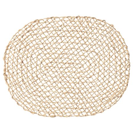 Салфетка под прибор САМТЛИГА, естественный, пальмовый лист (35x45 см)