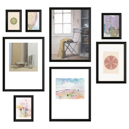Рама с постером, 8 предм., Натюрморт IKEA KNOPPÄNG КНОППЭНГ 305.127.54