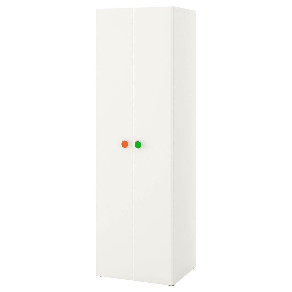Гардероб, белый 60x50x192 см IKEA СТУВА / ФОЛЬЯ 492.751.25 - фото 1