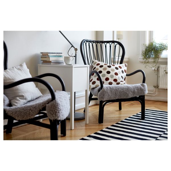 Тумба с беспроводной зарядкой НОРДЛИ, белый (30x50 см) - фото 5