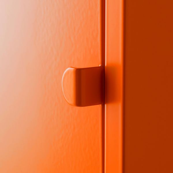 Шкаф, металлический/оранжевый 35x35 см IKEA ЛИКСГУЛЬТ 103.851.15 - фото 2