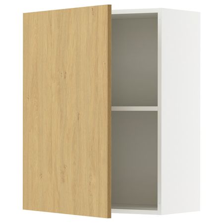 KNOXHULT Навесной шкаф с дверцей - под дуб 60x75 см