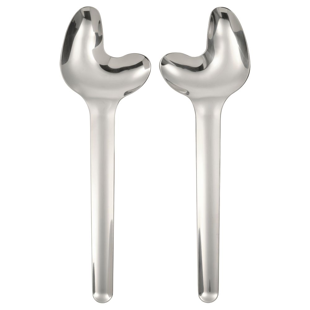 Сервировочные принадлежности,2шт, нержавеющая сталь IKEA ÖMSESIDIG 505.460.98 - фото 1