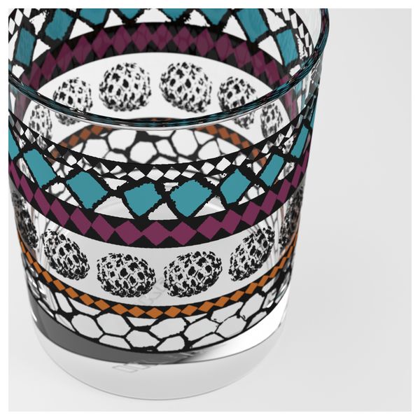 Стакан МИРКЛА, с рисунком разноцветный (23 сл) - фото 3