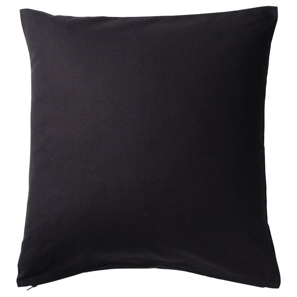 Чехол на подушку БЬЁРНЛУКА ФИГУР, черный (50x50 см) - фото 2