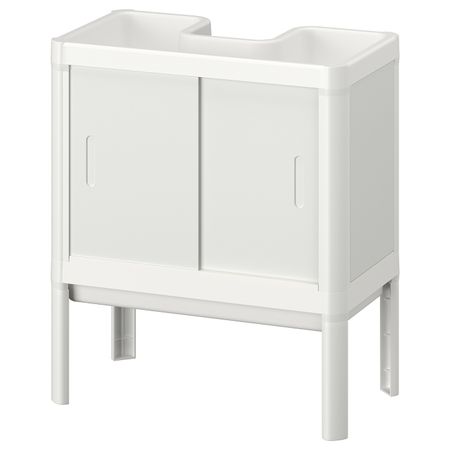Шкаф под раковину с 2 дверцами 44x50x25 см IKEA LILLTJÄRN ЛИЛЛЬТЬЕРН 605.134.41