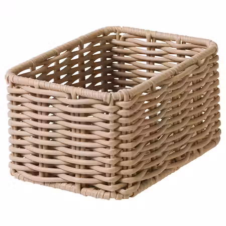 DJURTRÄNARE ДЬЮРТРЭНАРЕ Корзина - серо-бежевый 12x17x9 см