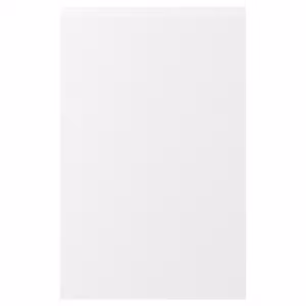 VOXTORP Дверца д/напольн углового шк, 2шт - левосторонний матовый белый 25x80 см - фото 1