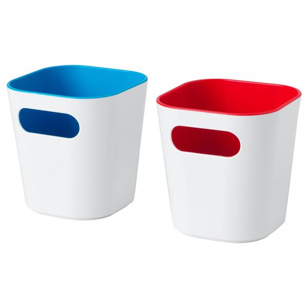 Контейнер ГЕССАН, белый (10x10x10 см) - фото 1