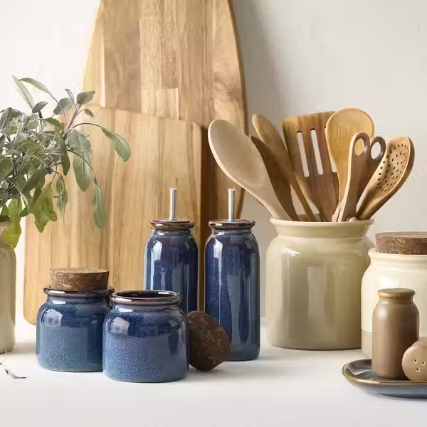 BRUGDHAJ БРУГДХЭЙ Держатель кухонных принадлежностей - бежевый 15 см - фото 5