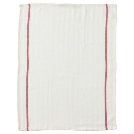Полотенце кухонное ТЕКЛА, белый, красный (50x65 см)