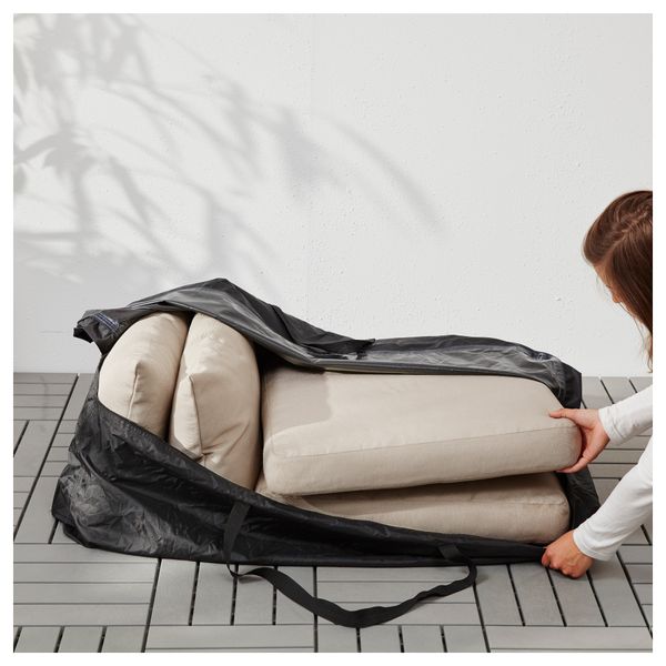 Мешок для подушек ТОСТЕРО, черный (116x49 см) - фото 5