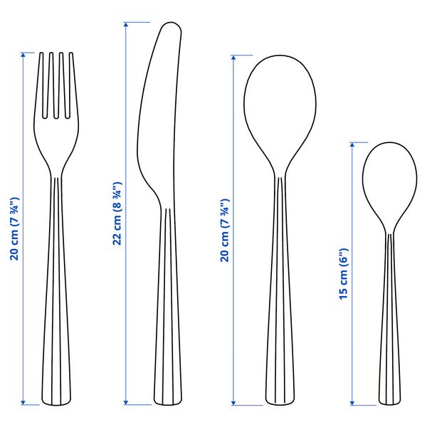 IKEA, дополнительный ракурс - схема-чертеж с размерами