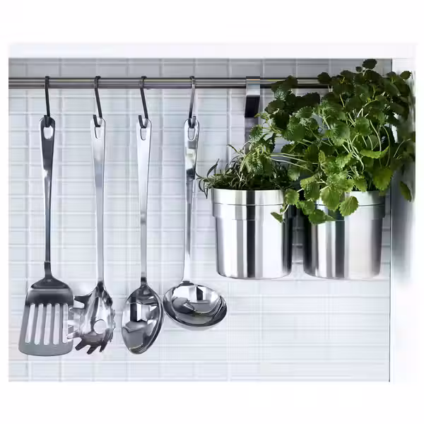 GRUNKA Кухонные принадлежности,4 предмета - нержавеющ сталь - схема-чертеж с размерами