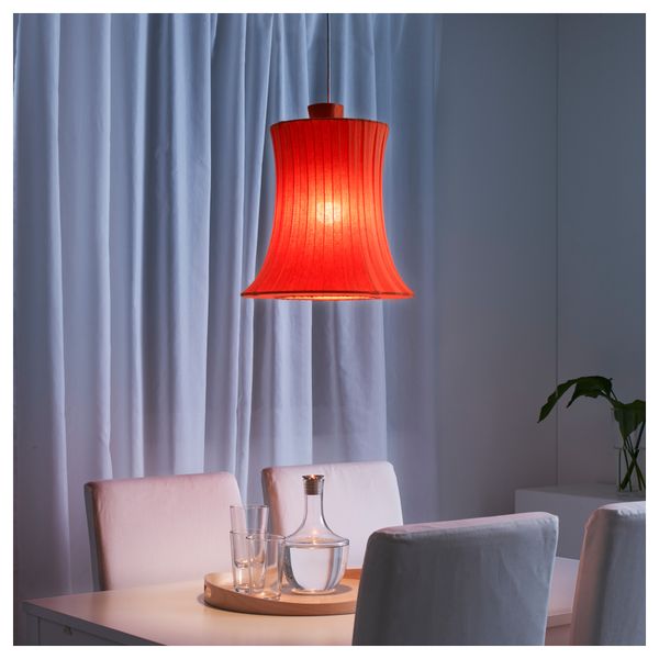 Абажур ЭМТЕВИК, оранжевый (37 см) - фото 3