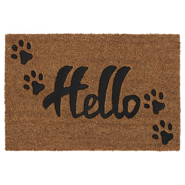 Придверный коврик, 40x60 см, черный IKEA KÖLKÄR 605.055.87 - фото 2