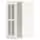 METOD Навесной шкаф/полки/стеклян дверца