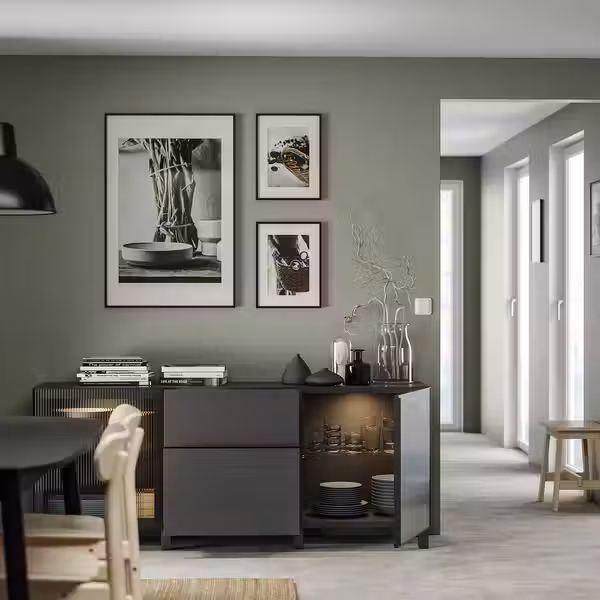 BESTÅ Комбинация для хранения с ящиками - фото 2